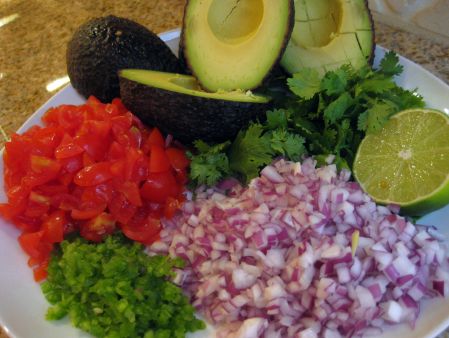 Delicious healthy guacamole recipe