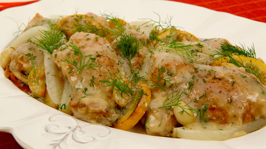 chicken braised with lemon fennel and garlic-thumb-540x303-141395
