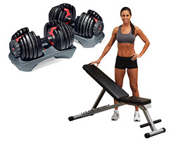 Dumbells multibench with model S